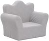 vidaXL Kindersofa Hellgrau Weich Plüsch 357041 Bild 2