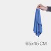 Premium Mikrofasertuch 300g/m² - Microsensation - 65x45cm ( Blau / 2er Pack ) Reinigungstücher Geschirrtücher - super saugfähige Küchentücher Bild 3