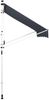 CLP Klemm-Markise Westerly,anthrazit 300x120 cm Bild 3