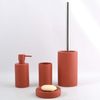Zahnputzbecher Tube matt - Terracotta matt Bild 2
