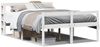 vidaXL Seniorenbett mit Kopfteil ohne Matratze Weiß 140x200 cm 3305866 Bild 2