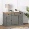 Sideboard, Kommode mit Schubladen 113x40x75 cm Massivholz Kiefer j2201p Bild 2