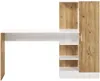 Vente-unique - MILARIA Büromöbel Holz, Platte BeigeWeiß - B 40 cm x H 120 cm x L 152,3 cm Bild 4