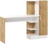 Vente-unique - MILARIA Büromöbel Holz, Platte BeigeWeiß - B 40 cm x H 120 cm x L 152,3 cm Bild 3