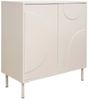 Sideboard Holea mit 2 Türen 75x70x34 cm Beige [en. casa] Bild 4