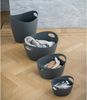 Koziol Zuber Bottichelli L, Bottich, Aufbewahrungskorb, Organic Recycled, Recycled Ash Grey, 15 L, 1444120 Bild 2
