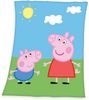 Babydecke Peppa Pig Fleece-Decke Gr. 130x160 cm Kuscheldecke, Herding, Kinder Kuscheldecke Babydecke Bild 4