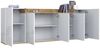 OTTO home Sideboard BOLSENA, Kommode, Schrank,Lowboard mit 8 Fächer und offenes Ablagefach (1 St), Breite 200 cm,stehend/hängend,Fronten Hochglanz lackiert,Made in Italy Bild 4