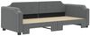 vidaXL Tagesbett Ausziehbar Dunkelgrau 100x200 cm Stoff 3197640 Bild 3