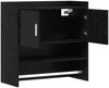 vidaXL Wandregal Wandhalterung Schwarze Eiche 80 x 36 x 80 cm 8011380 Bild 3
