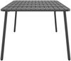 vidaXL Gartentisch Anthrazit 200x100x71 cm Stahl 362741 Bild 4