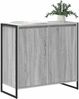 vidaXL Seitenschrank Graues Sonoma 79 x 36 x 75 cm Holzwerkstoff 886603 Bild 3