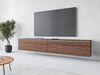 Home affaire Lowboard LOWBOARD VERA, wahlweise mit oder ohne Beleuchtung, Modernes griffloses TV-Board, 180 cm TV-Schrank, stehend und hängend Bild 3