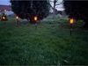 Gardlov LED Solarleuchte LED Solarleuchte LED Solar Gartenleuchten Flammeneffekt 4er Set Deko, LED, warmweiß, Wetterfeste IP44 Solar Gartenfackeln mit Dämmerungssensor 4 flammig Bild 3