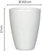 Annastore Übertopf 3 x Orchideentopf aus Keramik - Orchideenübertopf - Blumenübertopf, H 17 cm - Ø 13,5 cm Bild 2