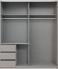 Wimex Schwebetürenschrank Stade, B: 168cm, inkl. Spiegel und von außen bedienbaren Schubladen erhältlich in verschiedenen Farben Bild 4