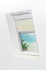 Lysel - Qualitätsdachfensterrollo abdunkelnd elfenbein Rollo geeignet für Velux Dachfenster U 04, 7, 804, U34, UK34, 834, UK35, (B x H) 117.30cm x 74cm in beige/elfenbein Bild 4