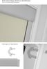 Lysel - Qualitätsdachfensterrollo abdunkelnd elfenbein Rollo geeignet für Velux Dachfenster U 04, 7, 804, U34, UK34, 834, UK35, (B x H) 117.30cm x 74cm in beige/elfenbein Bild 3