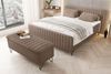 99rooms Lucio Boxspringbett mit Hocker Boucle-Stoff ANTHOLOGY Antilope 180x200 cm Bild 3