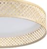 Eglo 900464 Deckenleuchte LUPPINERIA Holz hellbraun LED 24W 3000K H:8cm Ø38cm Bild 4