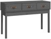vidaXL Konsolentisch Grau 114x40x75 cm Massivholz Kiefer 821756 Bild 2
