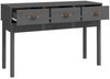 vidaXL Konsolentisch Grau 114x40x75 cm Massivholz Kiefer 821756 Bild 4