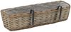vidaXL Balkon-Blumentöpfe 2 Stk. Weide mit PE-Auskleidung 60 cm 246829 Bild 4