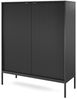 Highboard Nova Kommode 104cm schwarz 2-türig MDF Bild 5