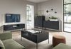 Highboard Nova Kommode 104cm schwarz 2-türig MDF Bild 3
