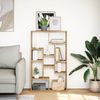 vidaXL Bücherregal Artisan-Eiche 72x20x120,5 cm Holzwerkstoff 858164 Bild 3