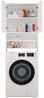 ibonto WASCHMSCHINENUMBAUSCHRANK Weiss 180x64x30cm (H 180 x T 30 x B 64 cm) Bild 5