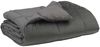 vidaXL Sommerdecke Gepolstert Hellgrau 220 x 240 cm Mikrofaser 42025926 Bild 2