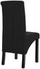vidaXL Esszimmerstühle 2 Stück Schwarz Stoff [248991] Bild 5