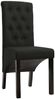 vidaXL Esszimmerstühle 2 Stück Schwarz Stoff [248991] Bild 2