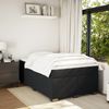 vidaXL Boxspringbett mit Matratze Schwarz 120x190 cm Samt 3285271 Bild 3