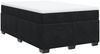 vidaXL Boxspringbett mit Matratze Schwarz 120x190 cm Samt 3285271 Bild 2