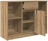 vidaXL Sideboard mit Schublade Artisan-Eiche 101x35x76cm Holzwerkstoff 861570 Bild 5