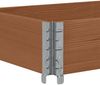 vidaXL Paletten-Aufsatzrahmen Braun 150x50 cm Massivholz Kiefer 4010296 Bild 5