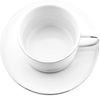 Almina Espressotasse 12 Teiliger Mokkatassen-Set aus Porzellan Mokkaservice 100 ml Silber Bild 3