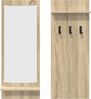 vidaXL Wandmontierter nachttisch Sonoma-Eiche 70 x 10 x 90 cm 874525 Bild 5