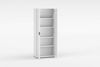 Home affaire Mehrzweckschrank JOLLY, Stauraumschrank, Breite 72,5 cm, Höhe 178 cm (1-St) 2 Türen, 4 Einlegeböden-Schrank hochglanz lackiert Bild 3