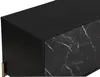 Vente-unique - CIEMILA TV unit Holz, Platte Schwarz - B 40 cm x H 55 cm x L 180 cm Bild 5