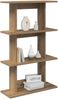 vidaXL Wandregal Wandhalterung Artisan-Eiche 56 x 20 x 90 cm 8012075 Bild 2