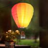 LED Solarleuchte, Heißluftballon, Feuer Effekt, IP44 Bild 5