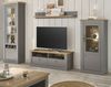 Wandboard Rideau in grau und Eiche Artisan 150 cm Bild 3