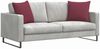 vidaXL Sofakissen 2 pcs Weinrot 50 x 50 cm Stoff 42013957 Bild 3
