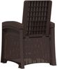 vidaXL Liegesessel Garten Rattan-Optik 2 pcs Braun und Anthrazit PP 8012021 Bild 5