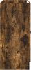 vidaXL Unter dem Waschbecken Badschrank Geräucherte Eiche 890079 Bild 5