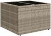 vidaXL Gartensofa-set Hellgrau 55 x 55 x 37 cm Poly-Rattan 3345932 Bild 5