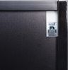 Spiegelschrank HWC-B19b, Badschrank Hängeschrank, 6 Regalböden hochglanz FSC®-zertifiziert 70x80x16cm ~ schwarz Bild 4